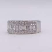 Stunning 14kt Gold & Diamond Band Ring, 2.0 CTW