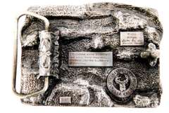 Truckers Move America 1983 Siskiyou Belt Buckle