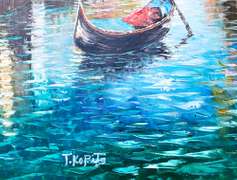 BEAUTIFUL HAND PAINTED OIL PAINTING ON CANVAS