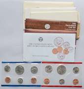 1984-1989 US Mint Sets.