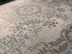 MARVELOUS VINTAGE REPRO DESIGN RUG 8X11