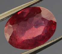 Fantastic 3.28ct oval cut imperial red Ruby