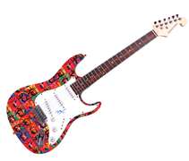 Peter Max Autographed Signed Photo Guitar Graphics NYC Statue Liberty Art ACOA