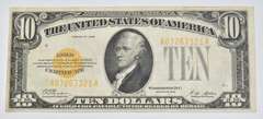 1928 $10 United States Gold Certificate