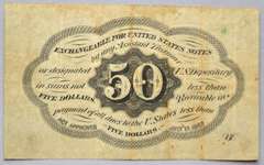 50 Cent First Issue Fractional Note