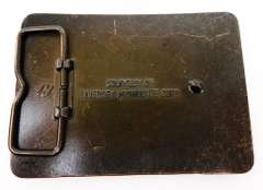 Vintage Hershey Milk Big Belt Buckle