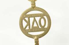 10K Yellow Gold Omicron Delta Kappa Leader Honor Society Charm/Pendant