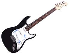 The Neville Brothers Autographed Signed Guitar ACOA
