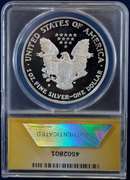 1999-P Proof American Silver Eagle ANACS PF69 DCAM.