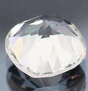 Magnificent 4.91ct diamond white Topaz