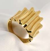 Stylish Bold Gold Ring