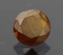 Eye catching .37ct smooth cut chocolate Diamond solitaire