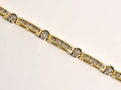 Bi-Color Diamond Bracelet