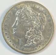 Rare key date 1888-S Morgan Silver Dollar in high grade