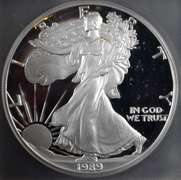 1989-S Proof Silver Eagle ICG PR70 DCAM