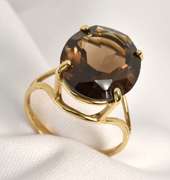 Sweet Smoky Quartz Ring