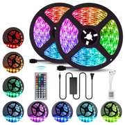 2PCS 5M 5050 LED Strip Light RGB Waterproof