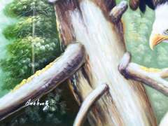 ONE OF A KIND BEAUTIFUL PAINTING ON CANVAS