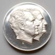 1973 Nixon Agnew Presidential Silver Proof  Inaugural Medal