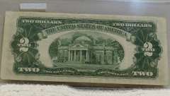 1928-G $2 US Note, lite circ, first yr sm size