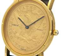 Corum $10 Coin in 18kt Yellow Gold 32mm Watch