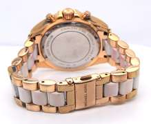 Micheal Kors Bradshaw Chronograph White Dial Watch