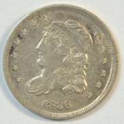 Lovely original 1836 Capped Bust Half Dime