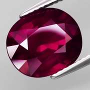 Ravishing 5.09ct rich violet red Rhodolite Garnet