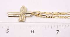 Classic Cross Pendant in 14K Yellow Gold