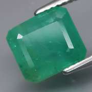 Rich green 2.91ct unheated Colombian Emerald