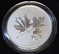 Canada: 2011 $10 Silver (Hf Oz) Rev Prf  Maple
