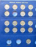 Partial Full Date Buffalo Nickel Set 1913-38