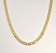 Useful Beveled Curb Link Necklace