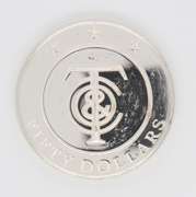 Retired Tiffany & Co $50 Coin