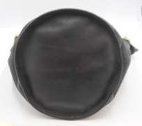 Coach Black Leather Duffle Sac