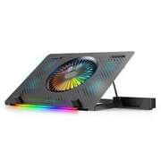RGB Laptop Cooling Pad with 5 Strong Cooling Fans