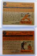 2 Rookie Star 1960 Baseball Cards
