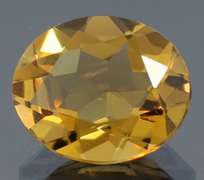 Rich 3.85ct 10x12mm golden Citrine