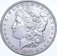 1901-S Morgan Silver Dollar