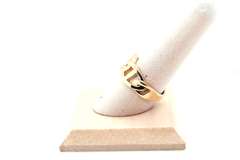 Beautiful 14k Gold Handmade Italian Mariner Chain Ring