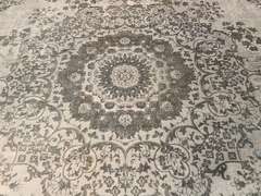 MARVELOUS VINTAGE REPRO DESIGN RUG 8X11