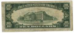 Nice 1934-A Series North Africa $10 Silver Certificate notes