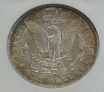 1897-O Morgan Dol NGC XF-45 toned.  Rare Date