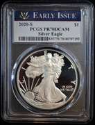 2020-S PCGS Proof American Silver Eagle PR70DCAM Early Issue