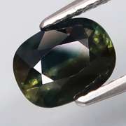 Midnight green 2.03ct unheated Australian Sapphire