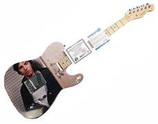 Bruce Springsteen Autographed Darkness On The Edge of Town Graphics Guitar ACOA