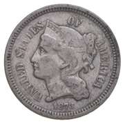 1873 Nickel Three-Cent Piece