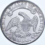 1832 Capped Bust Half Dollar