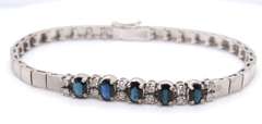 Incredible 18kt Sapphire and Diamond Bracelet