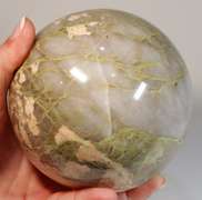 Phenomenal 4 pound pink and gray Moonstone